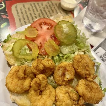 Boudreaux's River Road Restaurant - Shrimp Po' Boy - Seafood Near Me - Saint Rose, Louisiana