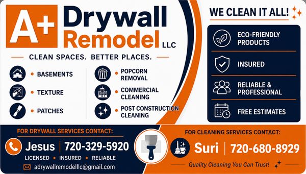 A+ Drywall Remodel on Yelp