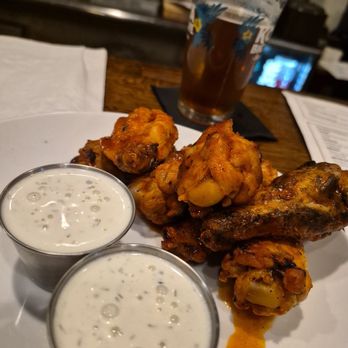 Fire Stone Wood Fired Grill - Oven roasted wings with a Fokelore Grateful Red. - Pizza Near Me - Dothan, Alabama