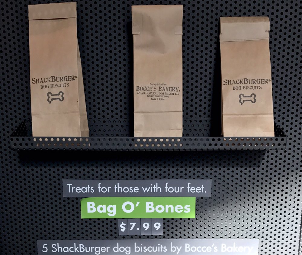 shackburger dog biscuits