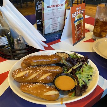 The June Cork Pub - Pretzels and Cheese with mustard - British Near Me - Dover, New Hampshire The June Cork Pub - Pretzels and Cheese with mustard - British Near Me - Dover, New Hampshire