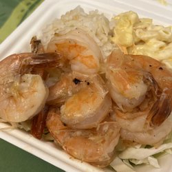 Small garlic shrimp so ono!!!