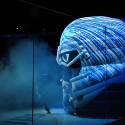 HEC Hamburg Freezers - 2.11.14 - Freezers vs. DEG. Die (an diesem Tag geschlagenen) Helden laufen ein.