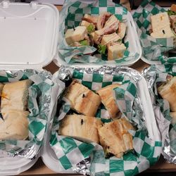 The Green Between Billiards - Cubans, club sandwiches and steak sandwiches!