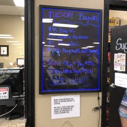 Daub 4 Kids Bingo - Example of buy in and specials