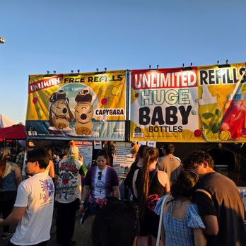 626 Night Market - Unlimited refills for capybaras and huge baby bottles - worth it during the heat! - Festivals Near Me - Arcadia, California 626 Night Market - Unlimited refills for capybaras and huge baby bottles - worth it during the heat! - Festivals Near Me - Arcadia, California