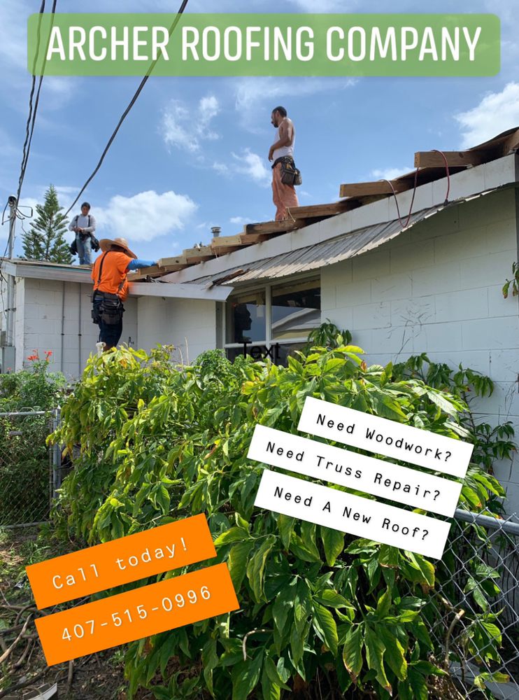 Slide of Archer Roofing Company