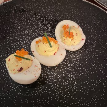 Madera - Deviled Eggs - New American Near Me - Menlo Park, California Madera - Deviled Eggs - New American Near Me - Menlo Park, California