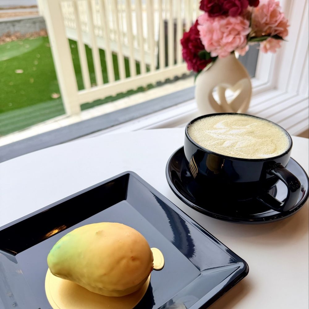 Haraz Coffee House - Pistachio Latte - Coffee & Tea Near Me - Raleigh, North Carolina Haraz Coffee House - Pistachio Latte - Coffee & Tea Near Me - Raleigh, North Carolina