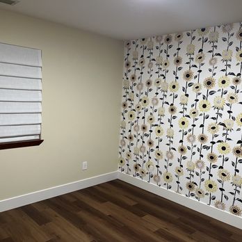 CG Construction and Painting - Smooth walls and ceilings. Installed LVP floors and baseboard. Wallpaper installation. - Painters Near Me CG Construction and Painting - Smooth walls and ceilings. Installed LVP floors and baseboard. Wallpaper installation. - Painters Near Me