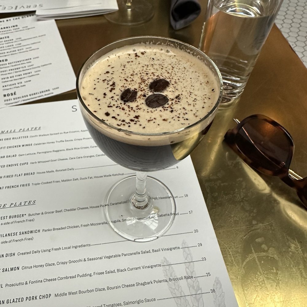 Service Bar - Espresso martini - New American Near Me - Columbus, Ohio
