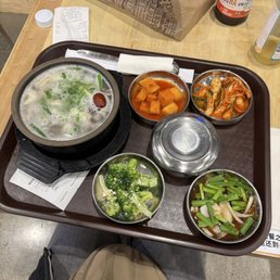 4. beef bone and meat soup with brisket