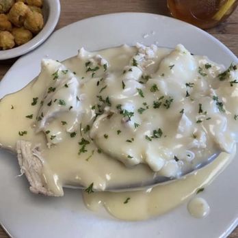 Beckey's Kountry Kitchen - Side of Okra and the chicken and dumplings! - Southern Near Me - Blissfield, Michigan Beckey's Kountry Kitchen - Side of Okra and the chicken and dumplings! - Southern Near Me - Blissfield, Michigan