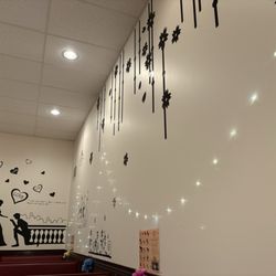 Asian Garden - Asian Garden story wall.