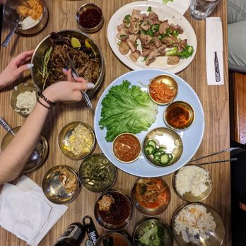 Ahjoomah's Apron - A little of everything, haha - Korean Near Me - Chicago, Illinois