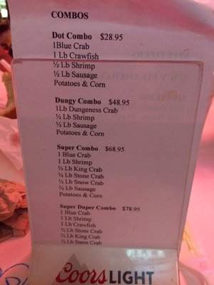 Menu photo 6 The Boiling Pot Rockport, TX
