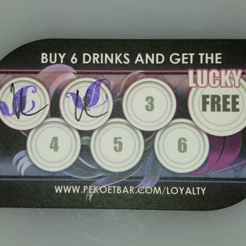 Pekoe - They have a stamp card now. And you only need 6 to get a free drink!!! - Coffee & Tea Near Me - San Jose, California Pekoe - They have a stamp card now. And you only need 6 to get a free drink!!! - Coffee & Tea Near Me - San Jose, California