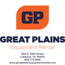 Great Plains Equipment Rental - Construction Equipment Rental - Free Delivery, Best Rates in LBK