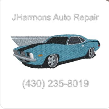 J Harmons Auto repair - New shirt logo embroidery - Auto Repair Near Me - Okarche, Oklahoma J Harmons Auto repair - New shirt logo embroidery - Auto Repair Near Me - Okarche, Oklahoma