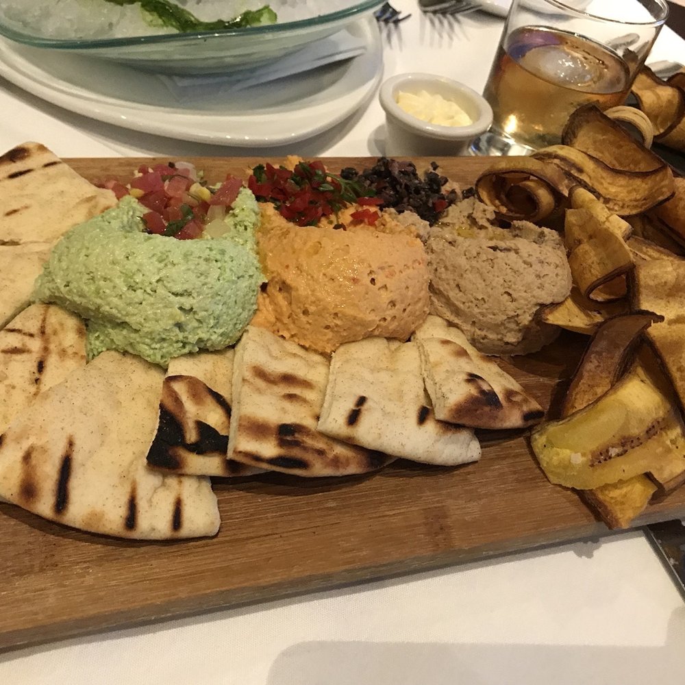 Chart House Prime - Hummus Trio - Seafood Near Me - Annapolis, Maryland