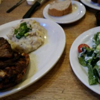 The County Line - Side salads with delicious ranch - Barbeque Near Me - San Antonio, Texas The County Line - Side salads with delicious ranch - Barbeque Near Me - San Antonio, Texas