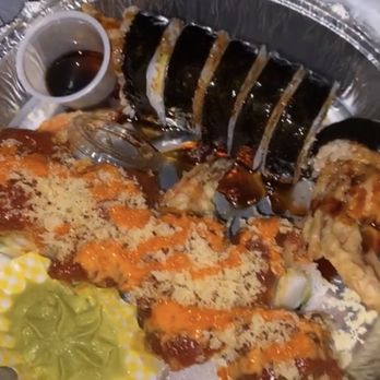 Mikado Ryotei - Spider roll, Chorishis Fire roll - Sushi Bars Near Me - Austin, Texas Mikado Ryotei - Spider roll, Chorishis Fire roll - Sushi Bars Near Me - Austin, Texas