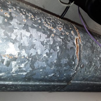 Priority Inspections - Rotted flue pipe ( safety concern ) - Home Inspectors Near Me Priority Inspections - Rotted flue pipe ( safety concern ) - Home Inspectors Near Me