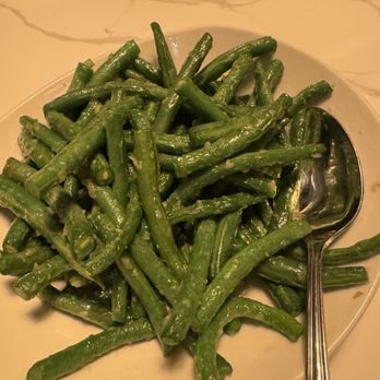 Din Tai Fung - Green beans - Taiwanese Near Me - Bellevue, Washington Din Tai Fung - Green beans - Taiwanese Near Me - Bellevue, Washington