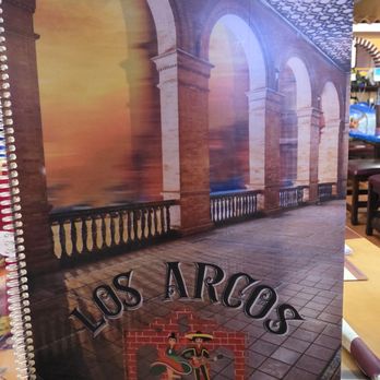 Los Arcos - The cover of the menu. - Mexican Near Me - Roanoke, Virginia