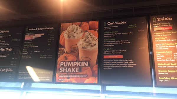 Menu photo 6 Shake Shack Addison Dallas, TX