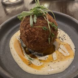Echelon Wine Bar - Pulled chicken meatball thing