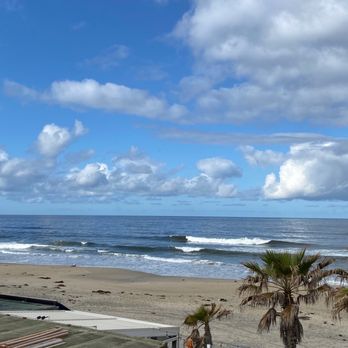 Surfer Beach Hotel - View from our patio on the 3rd floor - San Diego, CA