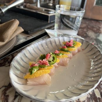 PYRO - Yellowtail sashimi - Desserts Near Me - Phoenix, Arizona