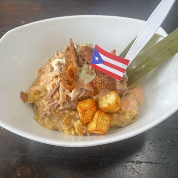 D’Pura Cepa - Mofongo con pernil - Puerto Rican Near Me - Miami, Florida