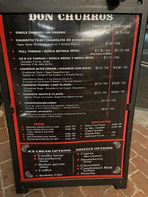 Menu photo 7 Don Churros Gomez Santa Ana , CA