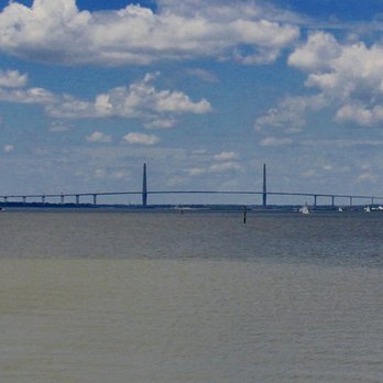 Melton Peter Demetre Park - Ravenell Bridge from MPM Park. - Parks Near Me - Charleston, South Carolina