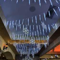 Los Compadres - Their festive decorations inside the restaurant.