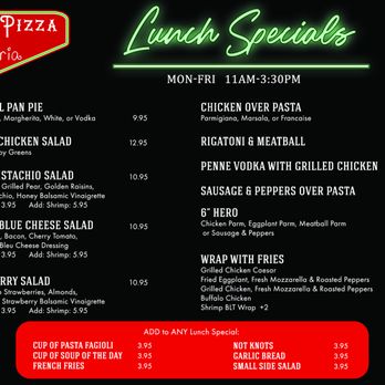 Rustic Pizza & Pasteria - Lunch Specials - Salad Near Me - Staten Island, New York Rustic Pizza & Pasteria - Lunch Specials - Salad Near Me - Staten Island, New York