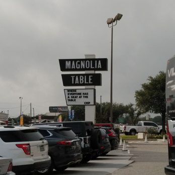 Magnolia Table - The sign as we walked through the parking lot to Magnolia Table - Breakfast & Brunch Near Me - Waco, Texas Magnolia Table - The sign as we walked through the parking lot to Magnolia Table - Breakfast & Brunch Near Me - Waco, Texas