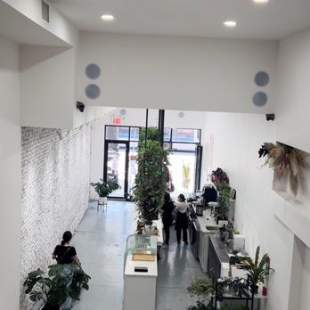 Semicolon Cafe - View from upstairs @veefoodlife - Coffee & Tea Near Me - New York, New York