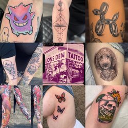 Lions Den Tattoo Studio - Recent work from everyone at Lions Den Tattoo - Walk-Ins Always welcomed