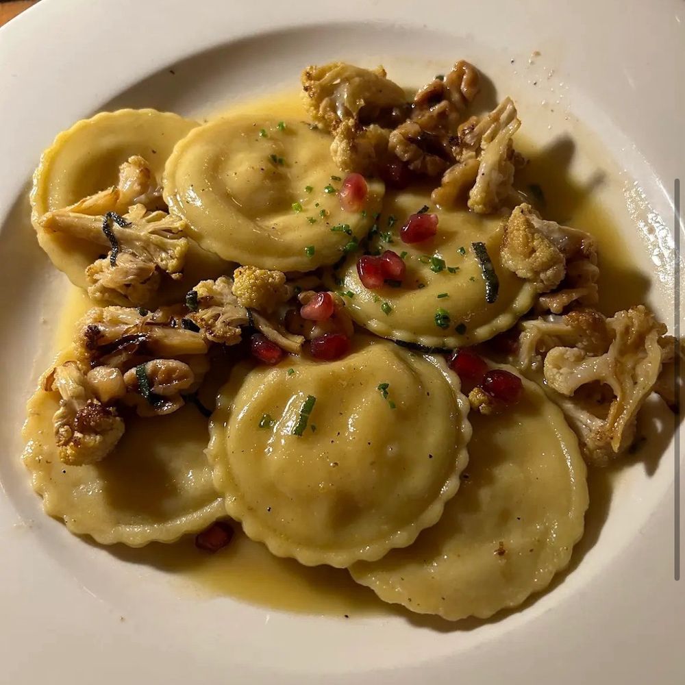 Bistro La Source - PUMPKIN RAVIOLI - French Near Me - Jersey City, New Jersey