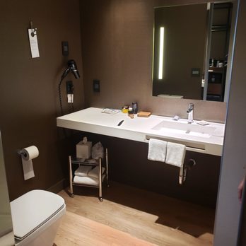 AC Hotel Irvine - Good size bathroom - Hotels Near Me - Irvine, California