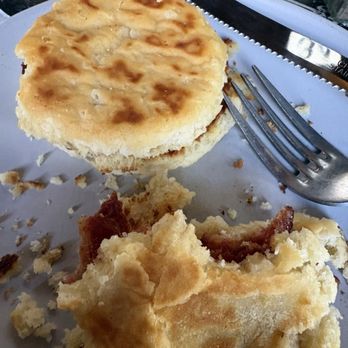 Robins - Biscuits with a side of bacon, but bacon is inside biscuits! - Breakfast & Brunch Near Me - Salida, Colorado Robins - Biscuits with a side of bacon, but bacon is inside biscuits! - Breakfast & Brunch Near Me - Salida, Colorado