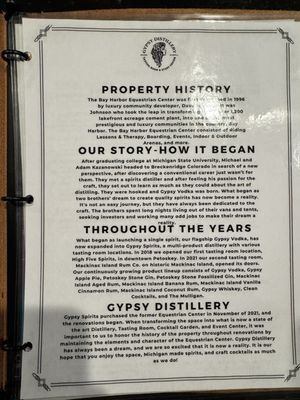 Menu photo 3 Gypsy Distillery Petoskey, MI Menu photo 3 Gypsy Distillery Petoskey, MI