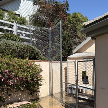 Ortiz Fencing - 12' height chain link enclosure done in Encinitas, California - Fences & Gates Near Me Ortiz Fencing - 12' height chain link enclosure done in Encinitas, California - Fences & Gates Near Me
