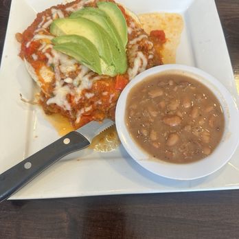 Aragon House Cafe - Huevos Rancheros - Breakfast & Brunch Near Me - Bellflower, California
