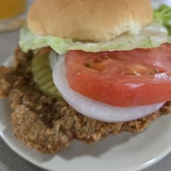 Fleig's Cafe - Tenderloin all dressed up