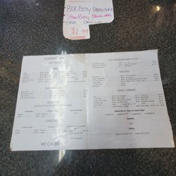 Smokey T's - Menu 6/3/2023