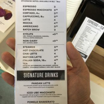 Hood Famous - Drink Menu - Cafes Near Me - Seattle, Washington